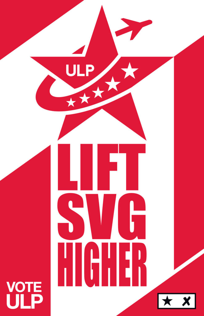 politics branding logo buzzmaker st vincent grenadines unity labour party ulp poster