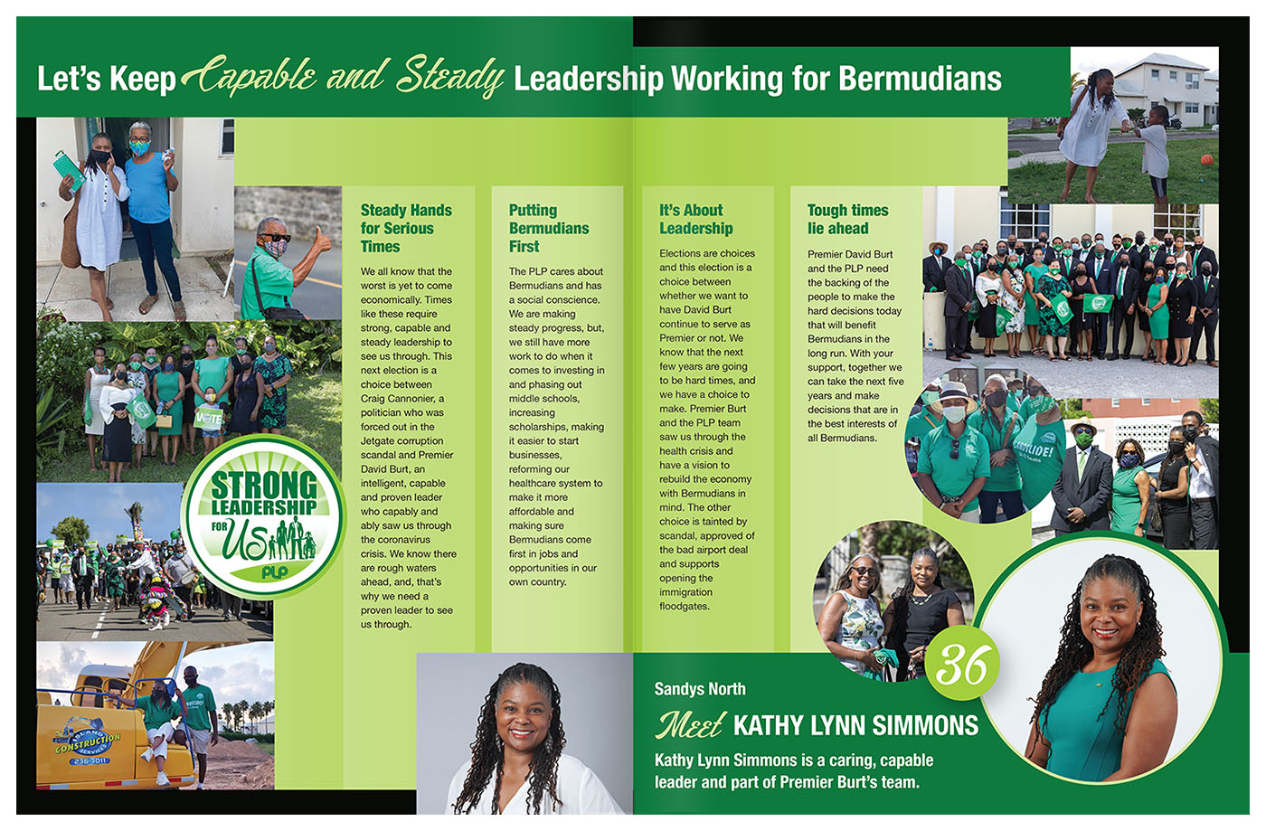 politics publications buzzmaker bermuda progressive labour party plp mailer spread